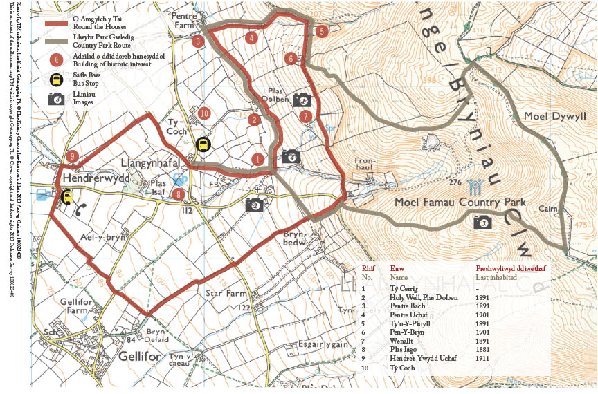 Map of Walking